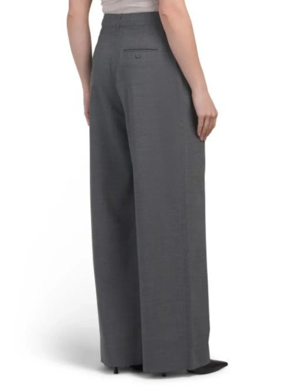 TANYA TAYLOR Wool Blend Jodi Pants - Picture 2 of 4